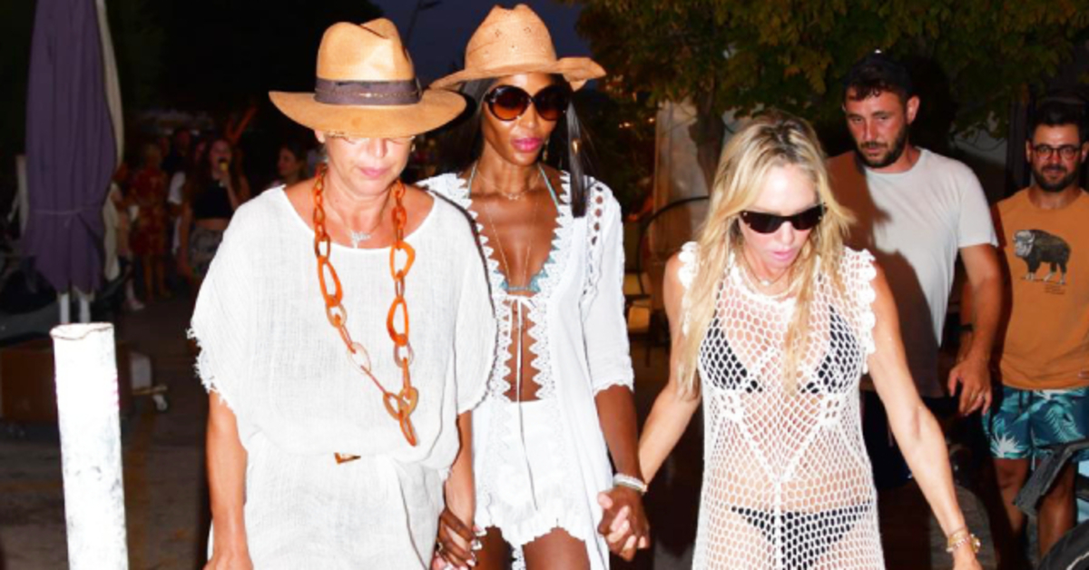 Naomi Campbell, Bodrum’da tatil yapıyor