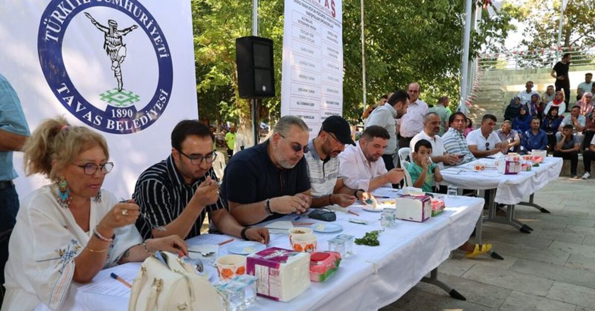 Tavas’ta festivalin renkli yarışması: En iyi yoğurt ve kavun