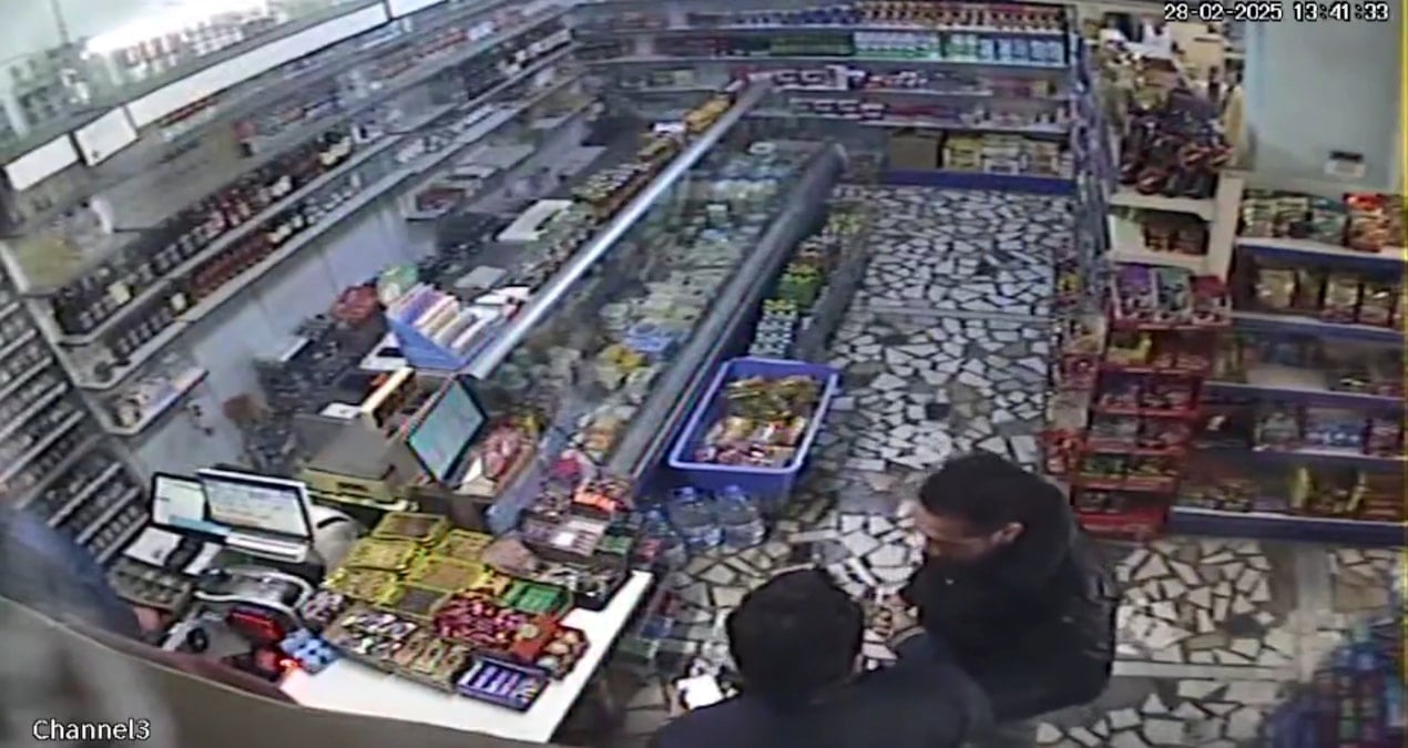 Cezaevi firarisi esnafa dehşeti yaşattı: Veresiye içki alamayınca önce bıçak çekti sonra mermer fırlattı!